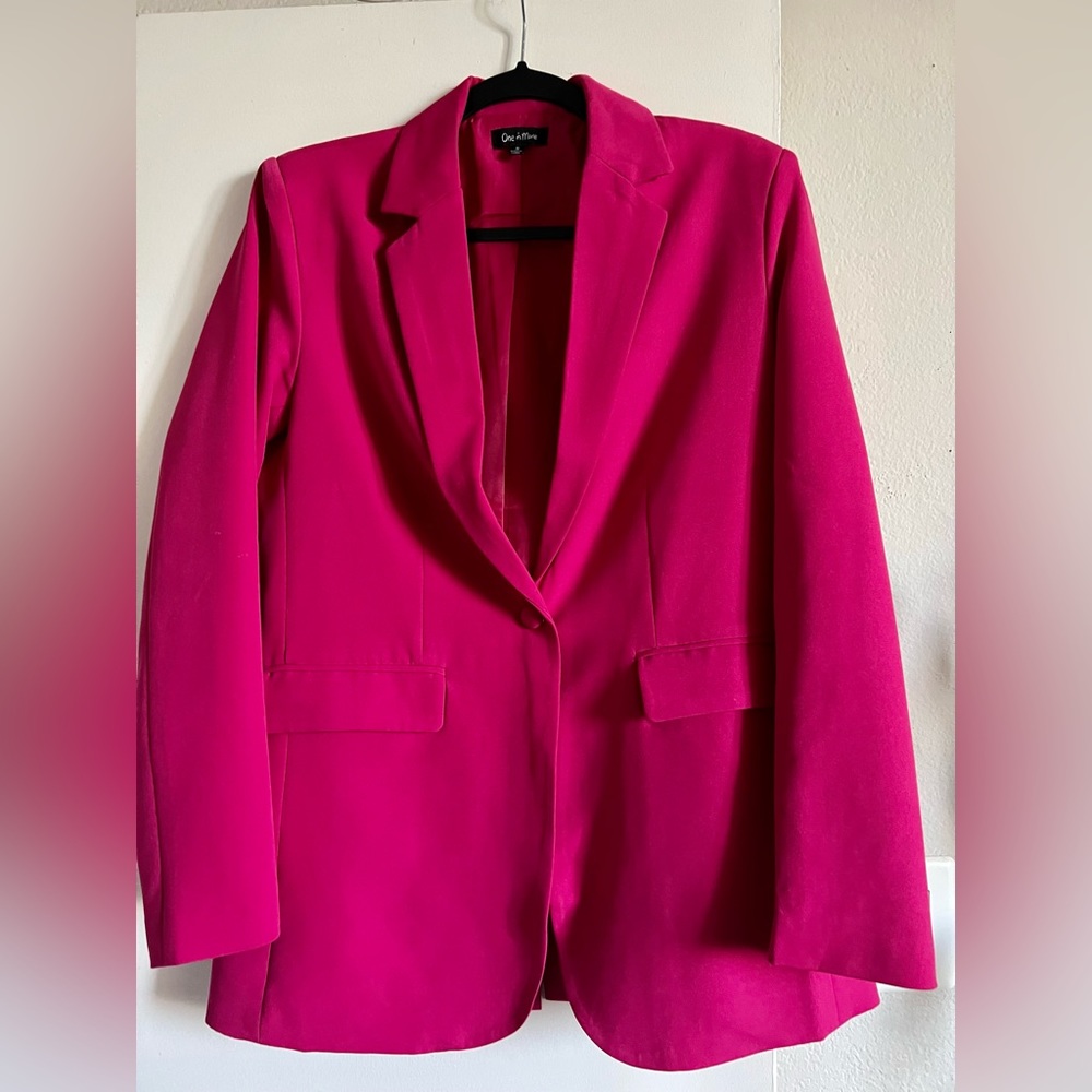 Bright Pink Blazer